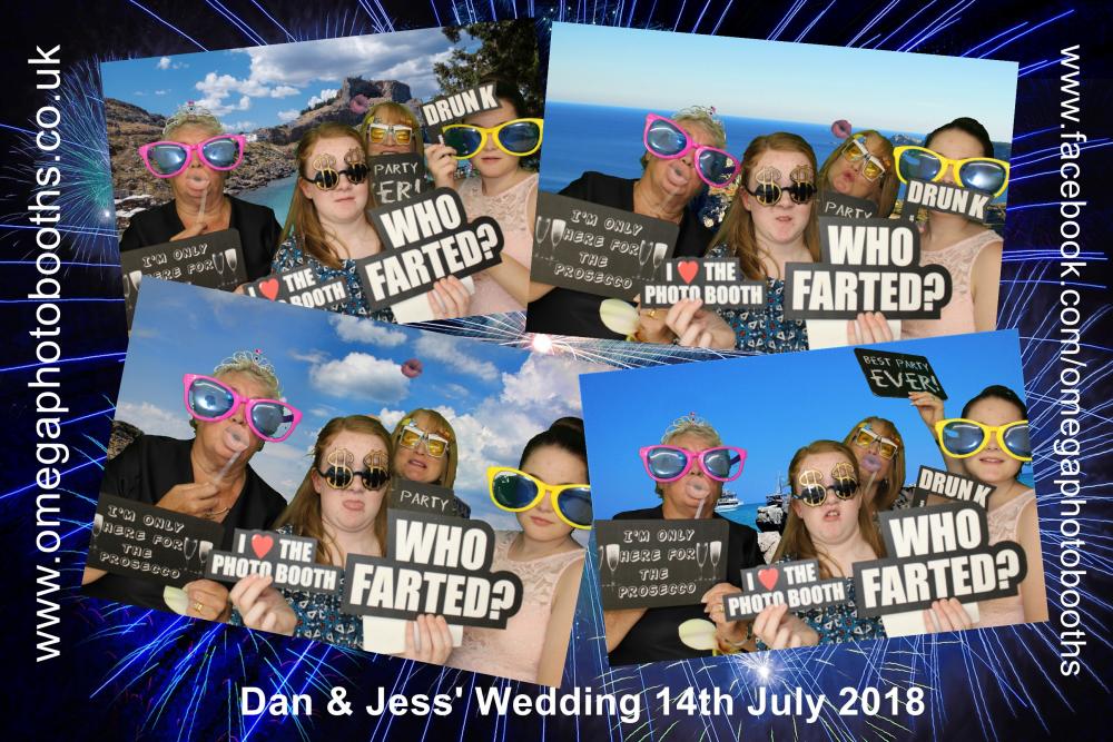 Dan & Jess' wedding | View more photos from the event at gallery.omegaphotobooths.co.uk/u/Omega-Photobooths/Dan-Jess-wedding